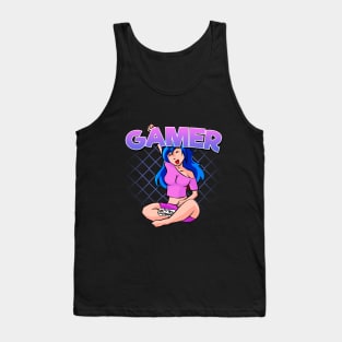 Gamer Girl Video Gaming Tank Top